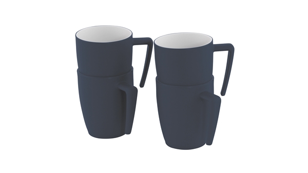 Outwell Gala Tassenset für 4 Personen Navy Night